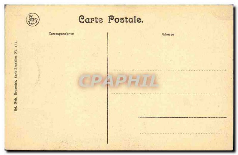 Brussels Old Postcard King's House