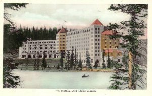 The Chateau Lake Louise Alberta Real Photo Postcard