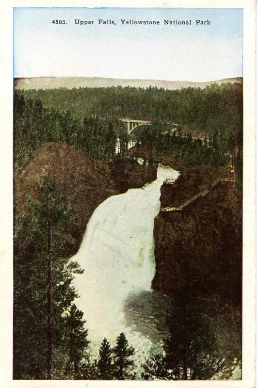 WY - Yellowstone National Park. Upper Falls    