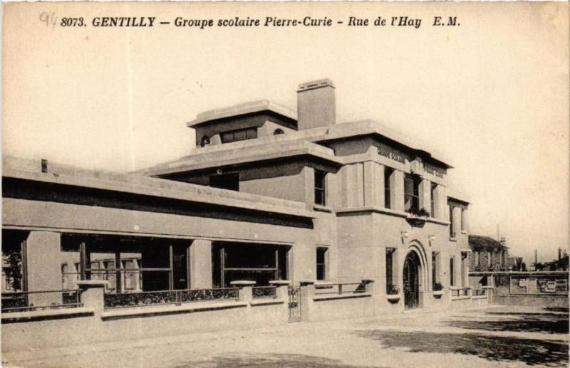 CPA GENTILLY Groupe scolaire Pierre-Curie Rue de l'Hay (600301)