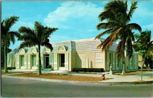 R & R Robinson Inc Interiors Antiques Gallery Naples FL Petoskey MI Postcard C56