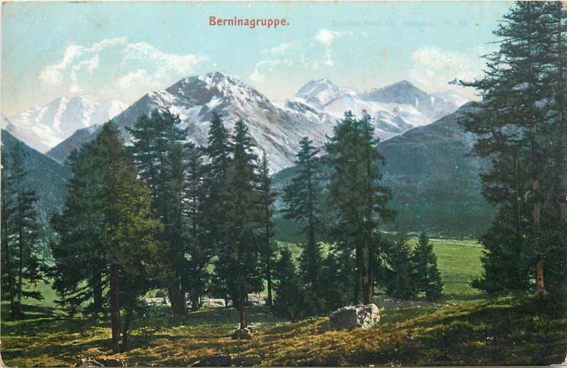 Berninagruppe Switzerland mountains landscape