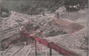 Postcard Gold Mining in Australia