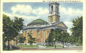 First Baptist Church in Winston-Salem, North Carolina