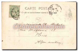 Old Postcard Grasse cathedral