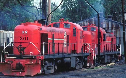 Railroads, Train - Ann Arbor Alco's #301