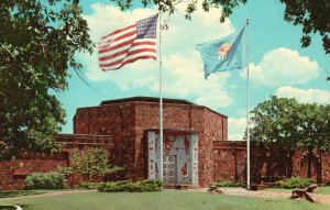 Postcard 1971 Woolaroc Museum Frank Phillip Ranch Near Bartlesville Oklahoma OK