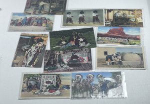 Native American Postcard Lot