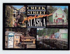 Postcard Creek Street, Ketchikan, Alaska