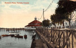 Toronto Canada Hanlan's Point Vintage Postcard AA51124