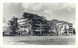 Manila Hotel Manila Philippines 1953 Missing Stamp 