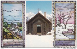 Narthex Windows, Chapel of The Transfiguration Episcopal, MOOSE, Wyoming, 40-...