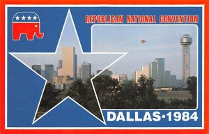 Publican national convention Dallas 1984 Political Unused 