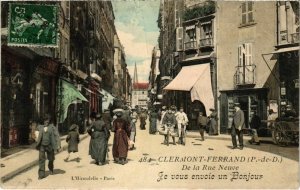 CPA CLERMONT-FERRAND - Rue Neuve (73012)
