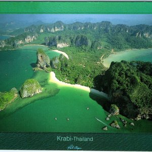 c1990s Krabi Thailand Southern Tham Pra Nang Beach Ao Nang Bay Chrome Lg PC M28