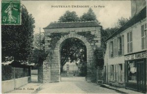 CPA FONTENAY-TRÉSIGNY La Porte (806267)