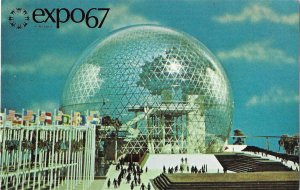 Expo 67 Montreal Quebec Canada the United States Pavilion