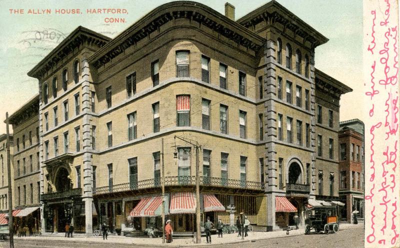 CT - Hartford. The Allyn House Hotel