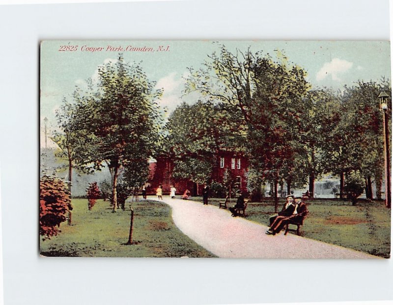 Postcard Cooper Park, Camden, New Jersey