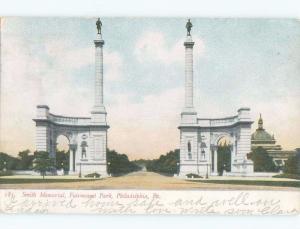 Pre-1907 FAIRMOUNT PARK ENTRANCE AT 41ST STREET Philadelphia PA hp9818