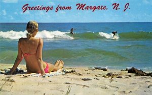 Greetings from Margate New Jersey Postcard