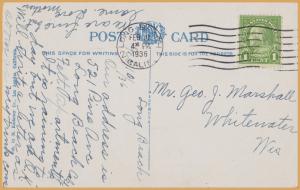 Long Beach, Calif., East Broadway from Pine Ave., - 1936