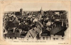 CPA DREUX - Vue générale prise de la Chapelle St-Louis (279466)