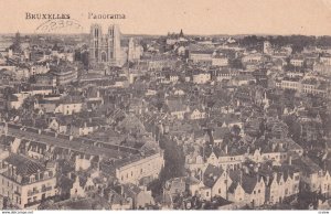 BRUXELLES, Belgium, PU-1919; Panorama