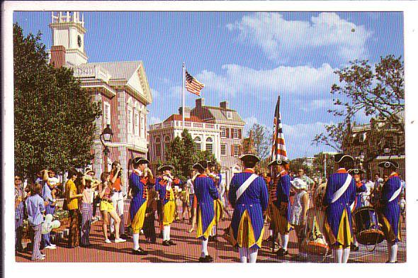 Liberty Square Fife and Drum Corps, Walt Disney World, The Vacation Kingdom o...