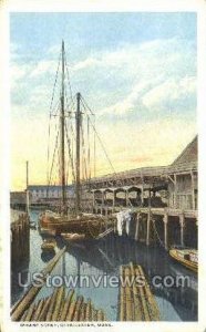 Wharf - Gloucester, Massachusetts MA