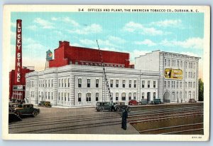 1940 Durham North Carolina Postcard Offices Plant American Tobacco Co Buildings