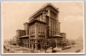 Vancouver British Columbia Canada 1919 RPPC Real Photo Postcard Vancouver Hotel