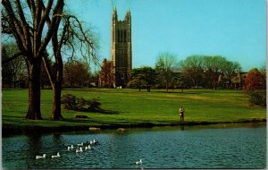 Vtg Princeton University Cleveland Memorial Tower Graduate College NJ Postcard