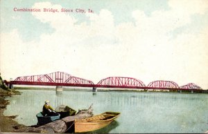 Iowa Sioux City The Combination Bridge