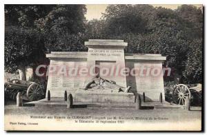 Old Postcard Clermont monument to children