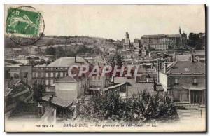 Old Postcard Bar le Duc General view of the Upper Town