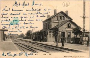 CPA AK MÉRU - La Gare La Voie (259533)