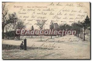 Postcard Ancient Pornic Square Admiral Leray