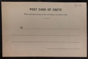 Mint Crete Greece RPPC Real Picture Postcard Royal Sussex Reg Cándida Crete 1907