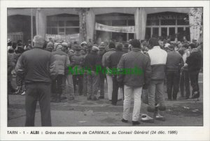 France Postcard -Albi - Greve Des Mineurs De Carmaux, Au Conseil General RR14334