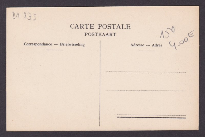 Postcard, BELGIAN CONGO, African village