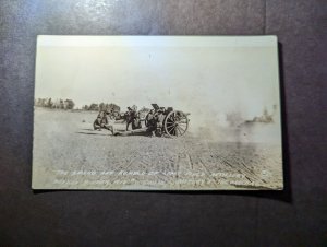 Mint USA Military Army PPC Postcard Smoke and Rumble of Light Field Artillery