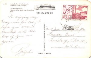 El Mirador Rocks Acapulco Mexico Tarjeta Postal Postal Used Unknown 