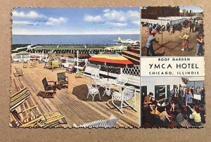 .01 LINEN PC UNUSED - YMCA HOTEL, ROOF GARDEN, 826 S. WABASH AVE., CHICAGO, ILL.