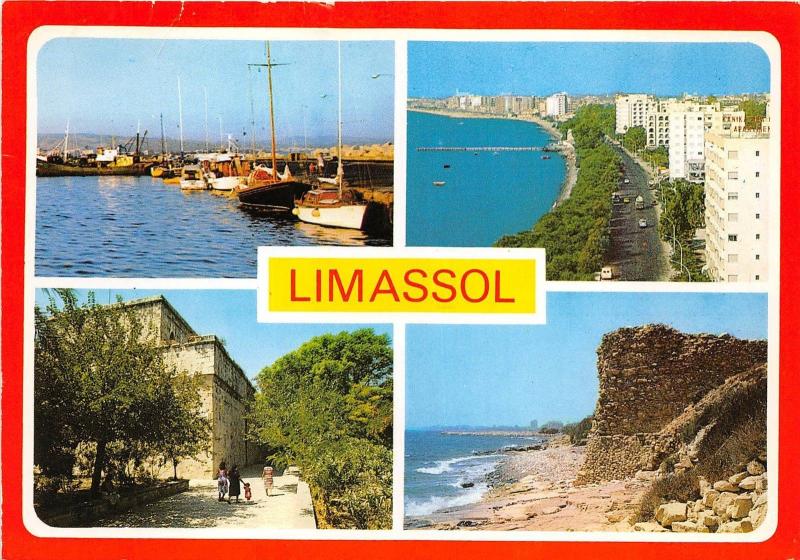 B52573 Cyprus Limassol boats bateaux used multiviews