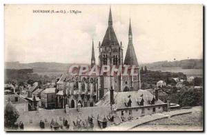 Dourdan - L & # 39Eglise - Old Postcard