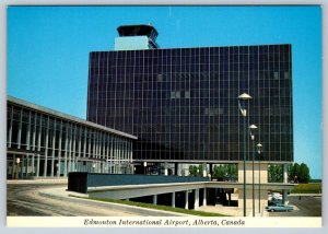 Edmonton International Airport, Alberta, Chrome Postcard