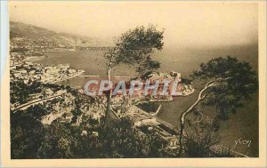 Old Postcard Monaco Monte Carlo Vue generale