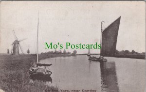 Norfolk Postcard - On The Yare, Near Cantley  RS35690