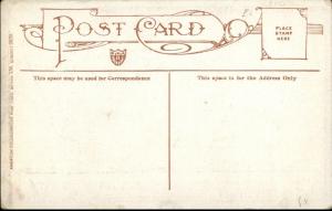 Staunch Old Men Playing Poker Bernhardt Wall c1910 Postcard jrf